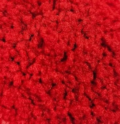 Fowl Flocker Flocking Kit 1oz Flock (Bright Red) with 2 Ounce Color Matched Acrylic Paint/Adhesive and Applicator - color: Bright Red