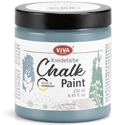 Viva Decor Chalk Paint (Dove Wing) 8.45oz - Featuring a Chalky & Matte Finish, this paint is perfect for crafting Shabby Chic & Vintage looks on wood furniture and decor pieces - color: Dove Wing