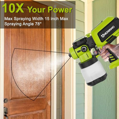 Paint Sprayer Cordless Compatible for Ryobi 18V Battery(No Battery)