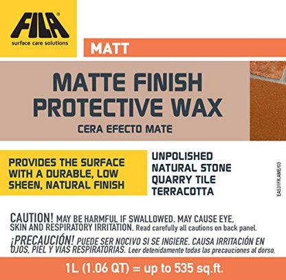 FILA Surface Care Solutions MATT Matte Liquid Wax, 1 L
