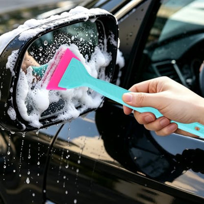 XIHIRCD 2pcs Dual Head Window Tint Tool, Professional Vinyl Wrap Tool