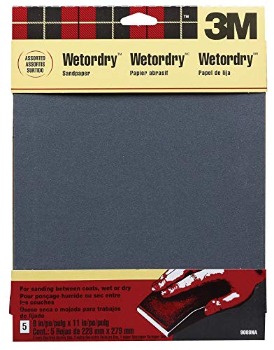 3M 5387865 9 x 11 in. Wet & Dry Sandpaper