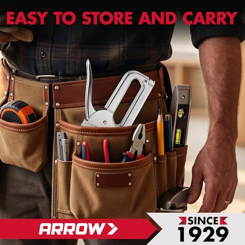 Arrow JT21CM Professional Light-Duty Staple Gun - size: 1-Pack