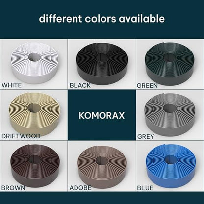 100ft Long 1.5" Wide Vinyl Chair Strapping. Repair & Replacement Matte Finish. for Patio Outdoor Lawn Garden Durable Attractive (Adobe) - color: Adobe