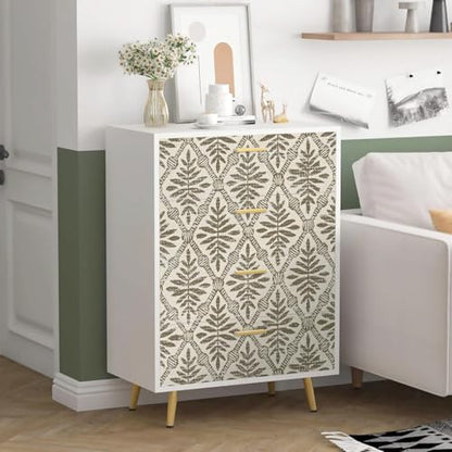 Beige Peel and Stick Wallpaper Boho Contact Paper 17in x 118in - color: Beige-1, size: 16.9" x 118.1"