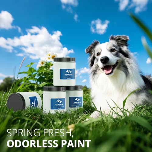 TILSWALL Water-Based Paint, Light Gray Pint, No Dilution, Spray Ready - color: Light Gray