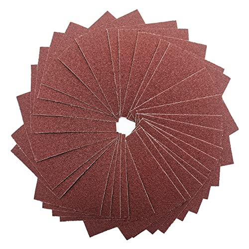 1/4 Sheet Sandpaper 4.5 x 5.5 Inch, Wet Dry Sand Paper, 30Pcs Sanding Sheets for Palm Sanders Hand Sanding Blocks on Woodworking, Metal, Primers, Automotive Paint, Detail Polishing (60 Grit) - style: 60Grit-30pcs