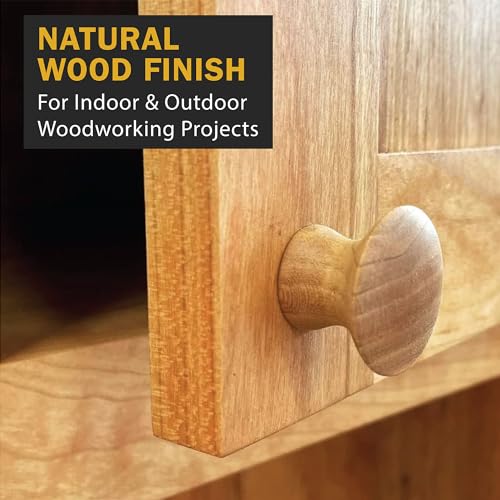 Walrus Oil - 100% Pure Tung Oil, Wood Finish for Any Woodworking Project, Natural, VOC-Free. 128oz / 1 Gallon Jug
