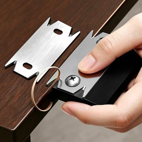 Edge Banding Trimmer Tool - Hand Planer Edge Bander Extra Stainless Steel Blade for Clean Flush Trim & Deburring for PVC Wood Veneer Laminate