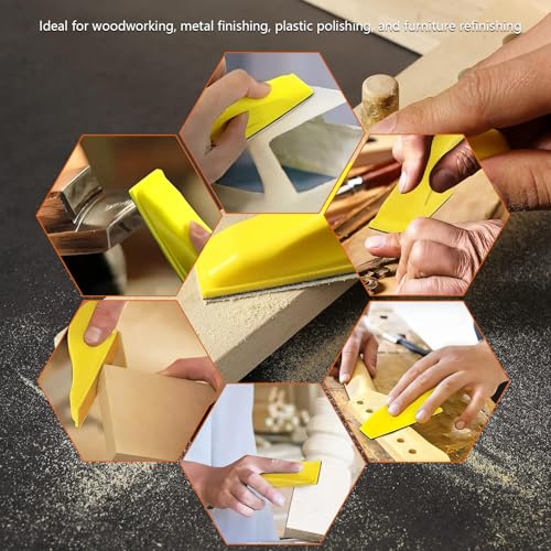 71Pcs Micro Detail Sanding Kit with Compact Hand Sander Block - style: 71Pcs Red