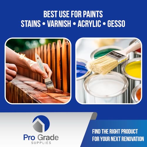 Pro Grade 2" Chip Brushes, Disposable Paint Brushes, for Paint, 36 Pack
