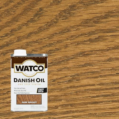 Watco Dark Walnut Danish Oil Wood Finish