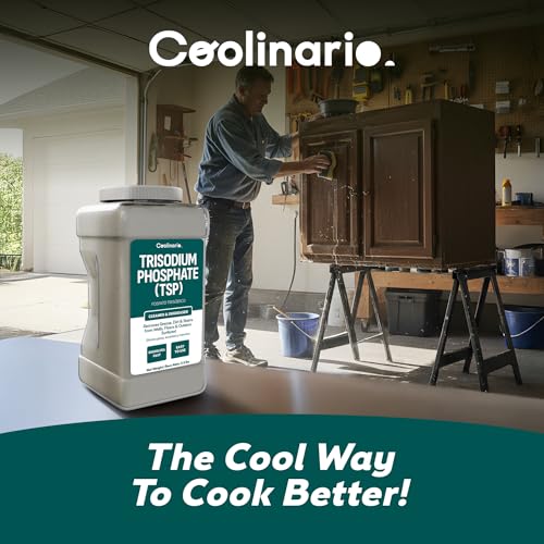Coolinario Trisodium Phosphate TSP Cleaner (1 GAL-5.5 LB) Home & Industrial