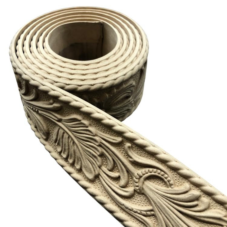 WoodUBend Trim WUB0119IE 208x6.2cm Heat Bendable & Flexible Wood Trims - DIY Craft, Furniture & Home Decor - Easy to Apply & Paint - Versatile, Reusable & Durable - size: 208x6.2cm