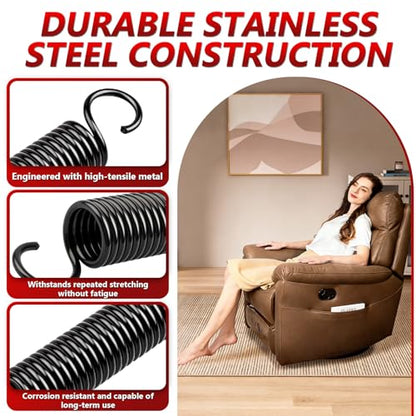 1 Pack 4 7/8-Inch Replacement Recliner Springs for Lane Recliner Spring