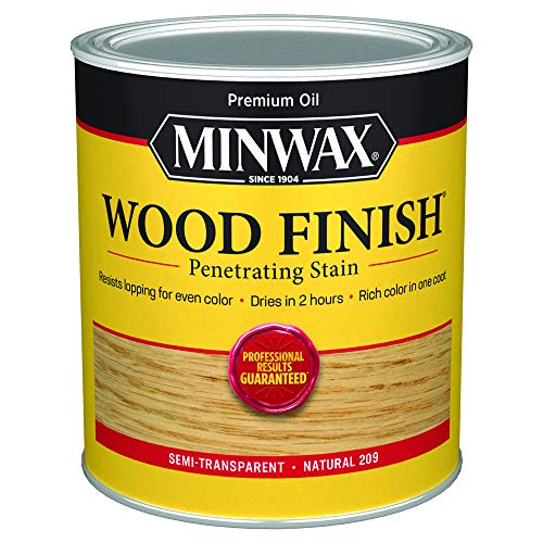 Minwax 70000444 Wood Finish, Natural, 1 Quart - color: Natural, size: Quart
