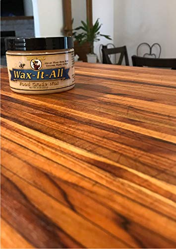 Howard Products Food-Grade Wax Paste | For Wood & Metal | Water-Resistant | With Beeswax & Carnauba | 9 Fl oz, Pack of 6 - size: 9 Ounce (Pack of 6)