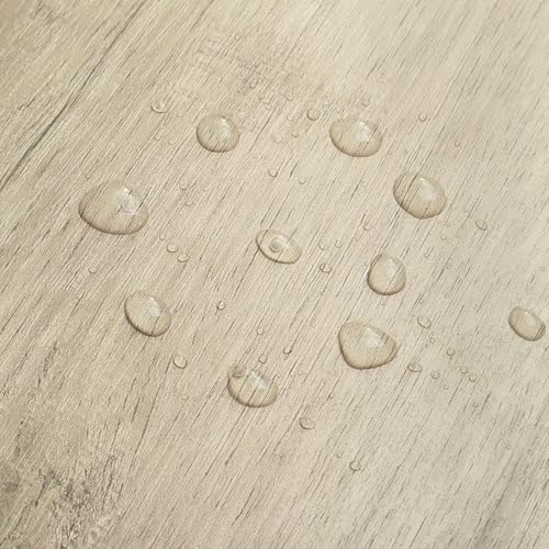 GloryTik 17.7" x787" Light Brown Wood Grain Contact Paper Faux Wood Peel and Stick Wallpaper Wood Removable Self Adhesive Waterproof Wallpaper - color: Light Brown, size: 17.7" x 787"