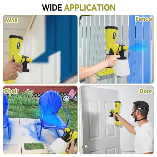 Cordless Paint Sprayer for Ry-OBI 18V Battery