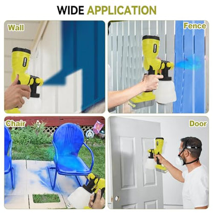 Cordless Paint Sprayer for Ry-OBI 18V Battery