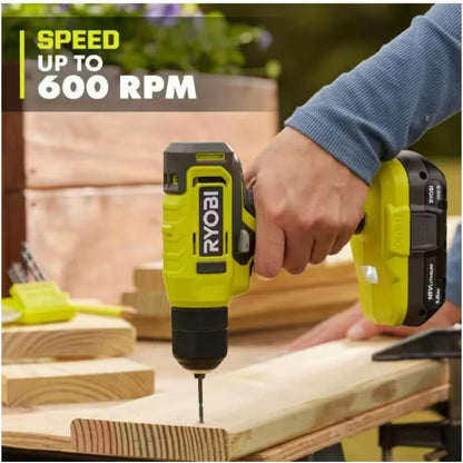 Ryobi ONE+ 18V Drill/Driver Kit with Battery, Charger & Buho Bag