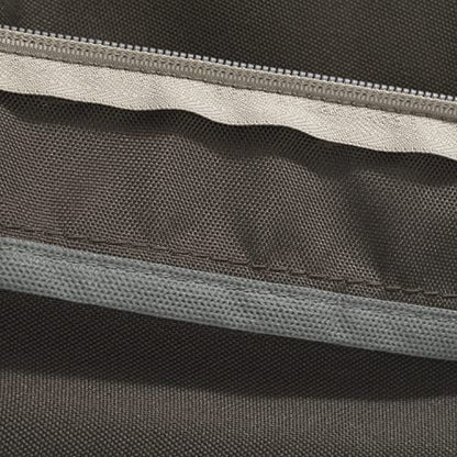 Classic Accessories Ravenna Water-Resistant 17 x 15 x 2 Inch Patio Seat Cushion, Espresso - color: Espresso, size: 17"W x 15"D x 2"Thick