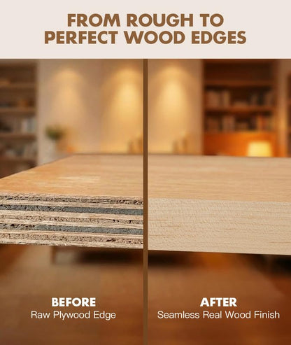 Maple Edge Banding 1-3/4 Inch x 100 Ft Preglued Iron on Wood Veneer Tape, Light Maple Iron-On Veneer Edging, Flexible Hot Melt Plywood Band Roll for Cabinet and Closet Repair - color: Maple, size: 1-3/4 inch X 100 ft