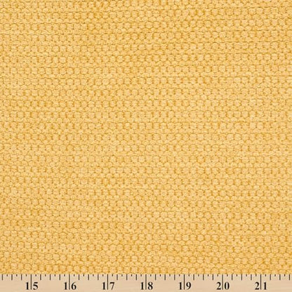 Textured Chenille Jacquard Upholstery Heavy Duty Polyester 58" Fabric by The Yard (Gold, 1 Yard) - color: Gold, size: 1 Yard