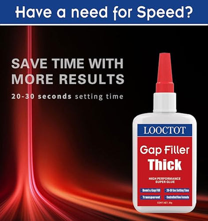 60g Gap Filler Thick Super Glue for Woodworking,Woodturning,Hobby Models - style: CA-thick