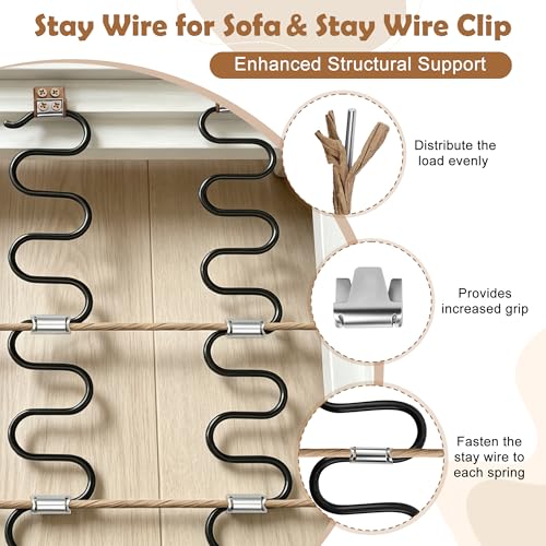 Couch Spring Repair Kit to Fix Sofa Support for Sagging Cushion