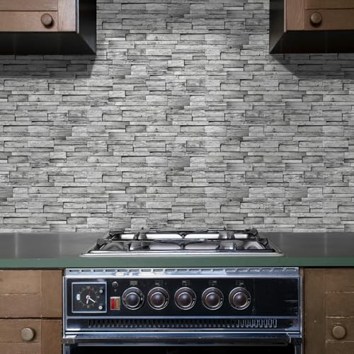 24pcs Peel and Stick Backsplash Tile Wall Stickers 9.68x4.72 inch - color: Hzw-xy-htp-101