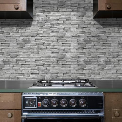 24pcs Peel and Stick Backsplash Tile Wall Stickers 9.68x4.72 inch - color: Hzw-xy-htp-101