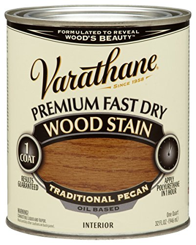 Varathane Premium Fast Dry Traditional Pecan Wood Stain - color: Traditional Pecan