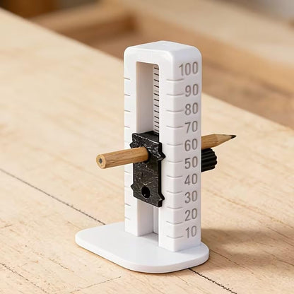 Height Marking Gauge 10-101mm – Multi-Function Line Marker Scriber with Scale, Adjustable Height Marking Tool for Woodworking, DIY Projects and Precision Layout