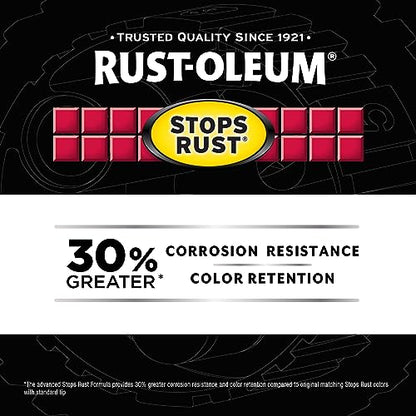 Rust-Oleum Stops Rust Custom 5-in-1 Spray Paint, Matte Spiced Cocoa - color: Matte Cocoa Brown, size: 12 Ounce (Pack of 6)