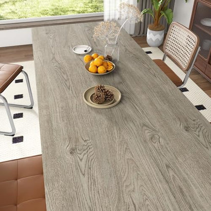 WESTICK Light Wood Contact Paper Brown Wood Grain Wallpaper Peel and Stick Countertops Waterproof Wood Countertop Contact Paper for Kitchen Island Table Cabinets Dresser Desk Shelf Liner 15.8" x 78" - color: 5.brown, size: 15.8" x 78"