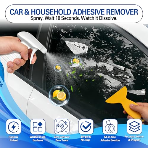 Adhesive Remover Spray, 16.9 oz, Removes Sticker, Label & Glue Residue Fast