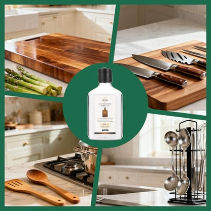 Food Grade Mineral Oil 8.5oz – Conditioner for Cutting Boards - size: 8.5 Fl Oz (Pack of 1)