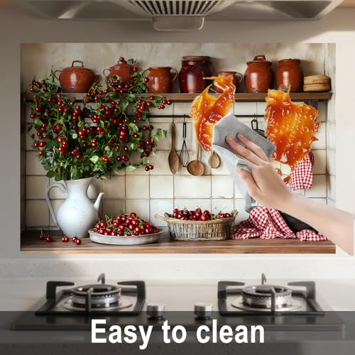 Nuxovilar Kitchen Backsplash Peel and Stick Wallpaper,17.72"x27.56" - color: A-Farmhouse Styles