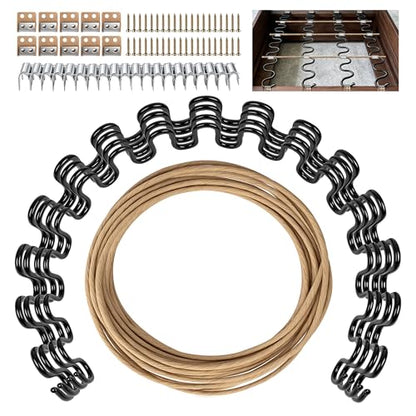 25" Couch Spring Repair Kit, 4Pack Upholstery Spring Seat Repair