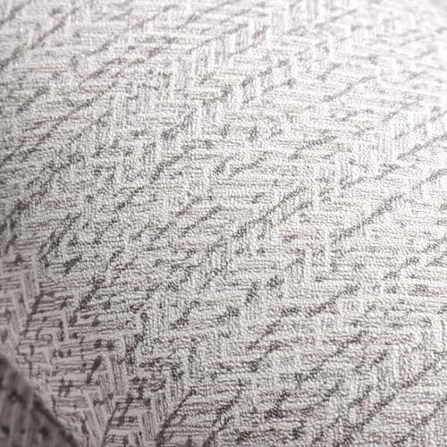 Grey Grasscloth Peel and Stick Wallpaper for Cabinets 16in x 393in - color: Gray, size: 15.7" x 393.7"