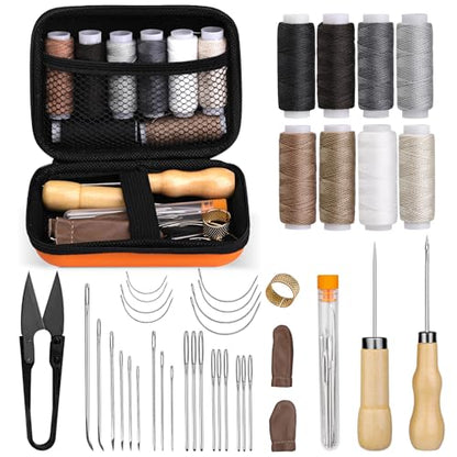 ZXIIXZ 40 Pcs Sewing Kit, Heavy Duty Sewing Kit for Adults