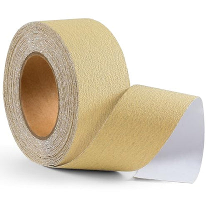 60 Grit Sandpaper Roll 20 Yard x 2-3/4” Wide PSA Longboard Sandpaper with Adhesive Backing Sand Paper for Woodworking,Automotive,Sanding Blocks - style: 60Grit