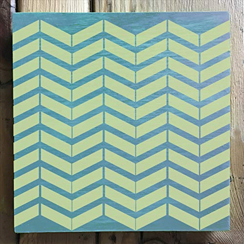 Mixed Media 12 Pack Pattern Stencil Set - Checkers, Bricks, Hexagons, Moroccan, Dots, Thatched, Diamonds, Asian Star, Chevron, Quatrefoil, 50 Stars, Scallop, Laser Cut Mylar each 5.75”x 6” by Stencil1 - color: Mixed Media 12 Pack Pattern Stencil Set