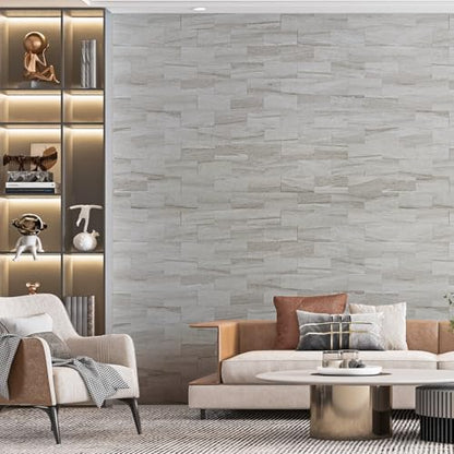 Art3d Peel and Stick Backsplash, Stick on Wall Tile, 10-Pack, Biege Marble - color: Biege Marble