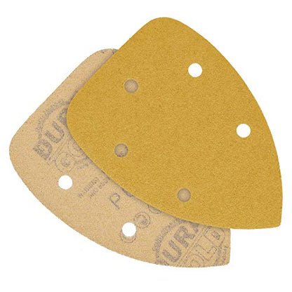 Dura-Gold Mouse Detail Sander Sandpaper Sanding Sheets, 5 Hole, 60 Grit - size: 60-Grit
