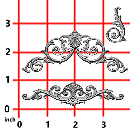 Garland Mold for Polyclay Air Dry Clay Plaster - color: Garland
