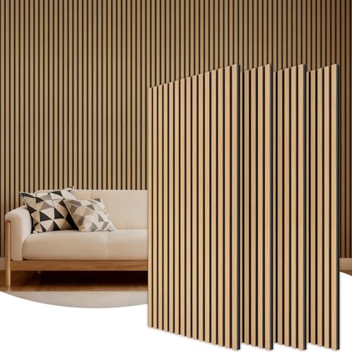 TONOR Wood Wall Panels for Interior Wall Decor-4 Pack 47.2" x 23.6" - color: Teak, size: 4 PCS