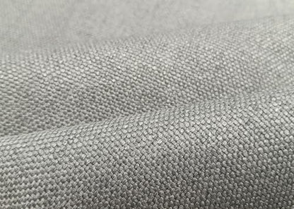 Upholstery Fabric By The Yard for Sewing Crafting,Linen Stylish Material for Sofa & Chair(Smoky Grey) - color: Smoky Grey