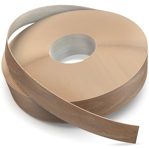 YANYE Walnut Edge Banding, 3/4 inch x 50ft roll of Veneer Real Wood Edge Banding Pre-glued Flexible, Tape Banding - color: Walnut, size: 3/4"x 50ft